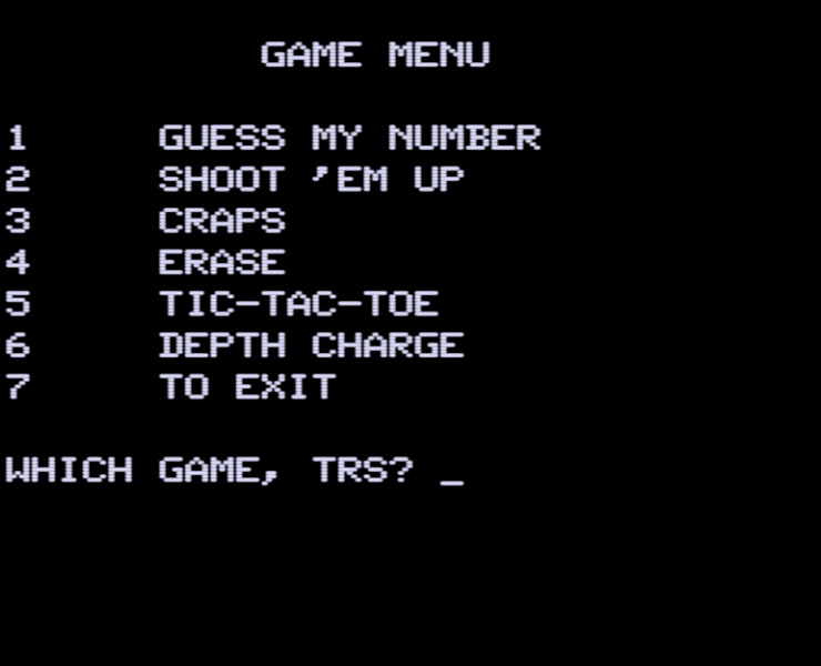 Screen shot